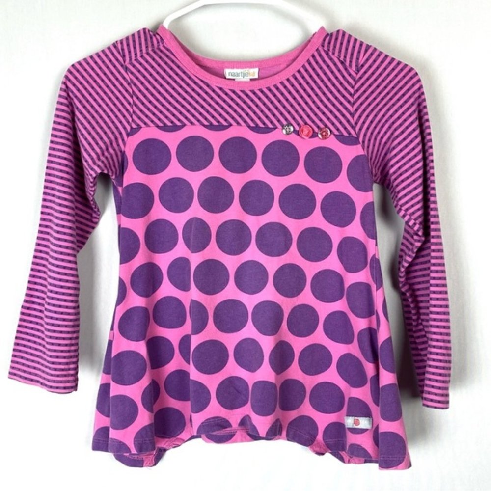 Kids Pink Purple Tunic Tee